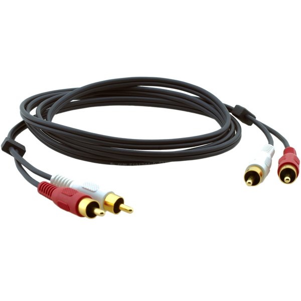 Kramer Electronics 2 Rca To 2 Rca Audio Cable 6 95-0202006